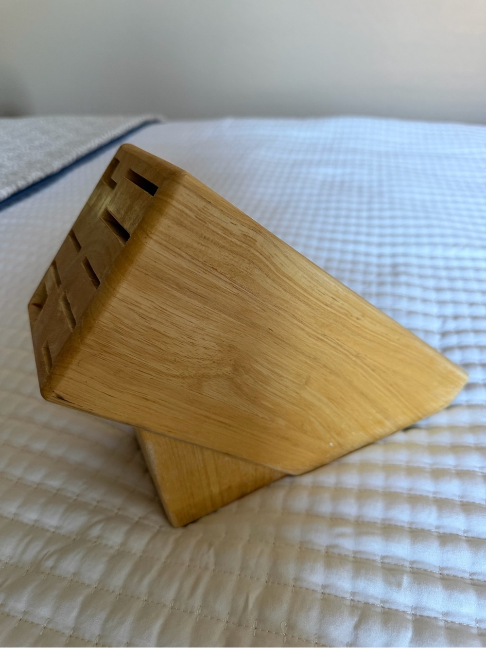 J. A. Henckels Hardwood Knife Block - Light Natural